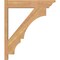 Ekena Millwork Balboa Smooth Traditional Outlooker, Western Red Cedar, 5 1/2"W x 24"D x 28"H OUT06X24X28BOA01SWR - alternate 3